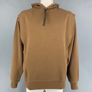 ACRONYM x GmbH Size L Tan Cotton Double Front Panel S26- PR Popover Hoodie